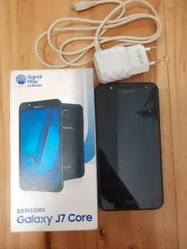 Dijual Samsung J7 Core Full Set