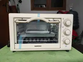 SAMONO Oven Listrik Toaster Low Watt 20 Liter 3 Knob Control SW-EOW20