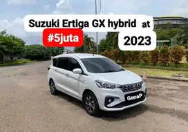 Suzuki Ertiga GX hybrid at 2023 putih #5juta
