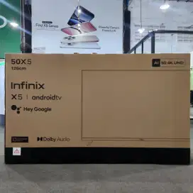 TV INFINIX 50 INC DISKON 500K