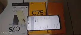 Jual realme c75 baru sebulan jual bu