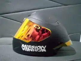 Helm KYT TT CORS PAKET GANTENG