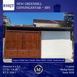 Rumah New Greenhill Gununganyar Surabaya Timur dekat Wiguna Medokan