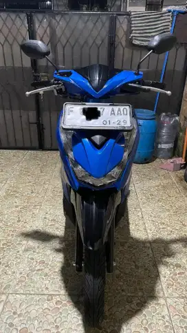 Honda Beat 2024 Warna Hitam Biru
