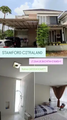DIJUAL RUMAH MINIMALIS STAMFORD PLACE CITRALAND