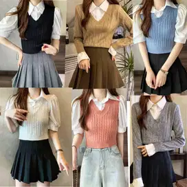 Aneka Baju Wanita Korean Style Terkini TRENDY, BAGUS & MURAH
