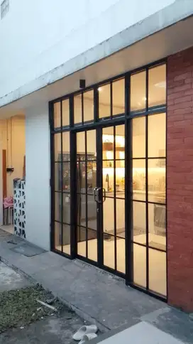 Pintu Kaca Aluminium | Sliding, Swing, Lipat – Almeera Exint Jakarta T