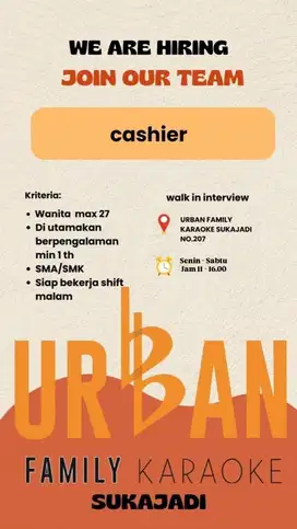 LOKER KHUSUS PEREMPUAN BERPENGALAMAN