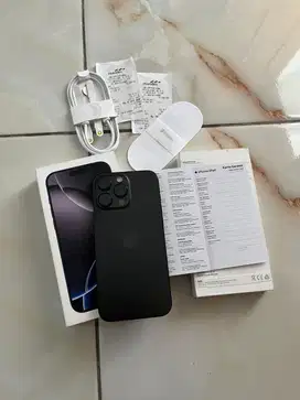 iPhone 16 Pro Max 512gb Black Resmi iBOX Garansi Aktif Second Likenew