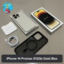 iPhone 14 Promax 512Gb Gold Resmi