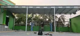 Atap baja ringan sama bahan dan jasa nya
