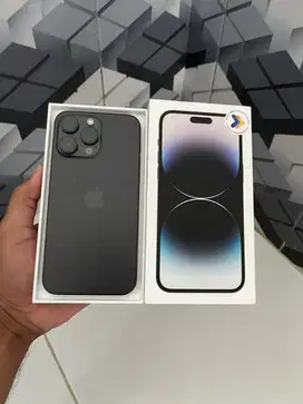 iPhone 14 Pro Max 128gb Black Resmi iBox Second Fullset Original