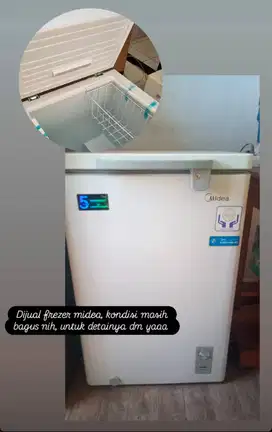 Freezer midea HS-131 CNK