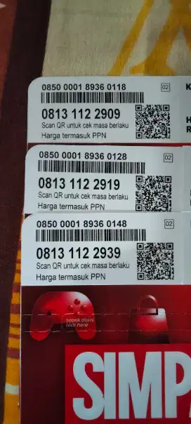 Perdana cantik Telkomsel 11 digit rapi