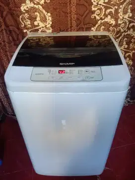 Mesin Cuci Sharp Otomatis kapasitas 8kg normal ori