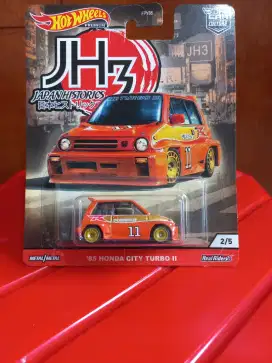 Hot Wheels Premium '85 Honda City Turbo II Japan Historics Car Culture
