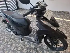 Km 17rb, honda beat deluxe CBS iss LED 2023 bln 5 pajak panjang mulus.