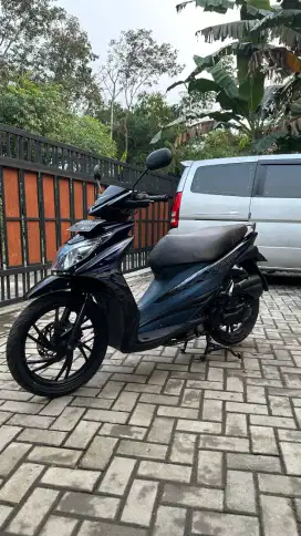 Suzuki hayate 2012 hitam biru mulus