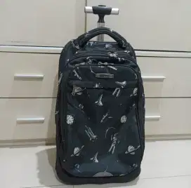 Preloved Tas Troli Premium Anak Roda Besar |Kids Premium Trolley Koper