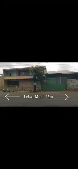 Jual murah 3 ruko & Gudang akses kontainer
