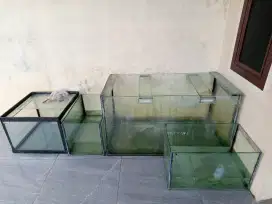 Jual aquarium kaca tempered 8ml 5 pcs
