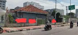 Dijual tanah + bangunan di jalan Angkasa Raya, Gunung Sahari, Jakpus
