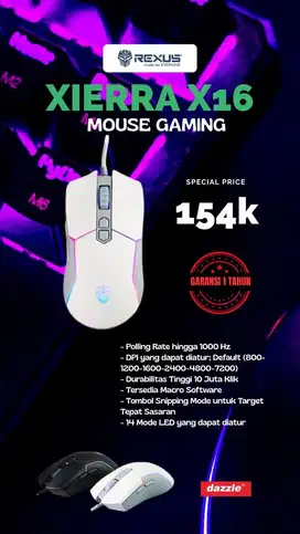 Mouse Rexus Xierra X16