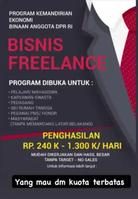 Ada yang mau punya penghasilan tambahan