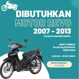 Dibutuhkan Revo 2007 - 2013