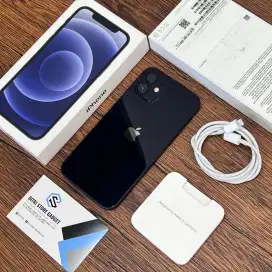 iPhone 12 128gb iBox bh93% full ori garansi on