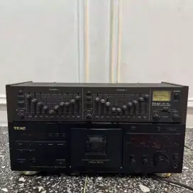 Tapedeck Teac V-3000 & Equalizer Teac GE-20