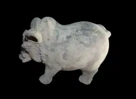 Celengan Terakota Babi Gaya Majapahit  Handmade Souvenir Etnik