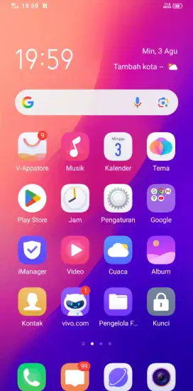Vivo 1904 ram3/64GB