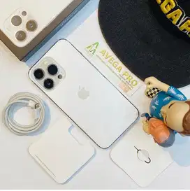 Second iphone 13 promax 256gb white garansi resmi