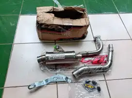 Jual Knalpot CLD C3 Original Fullset Buat Beat new dan Genio