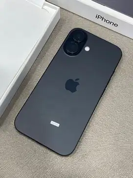 iphone 16  128GB Black blibli/resmi Garansi on juni 2026