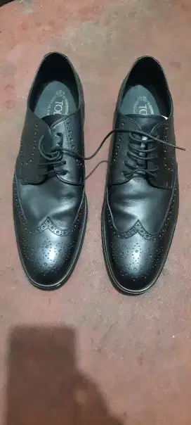 Sepatu formal kulit original tods Italia size 44