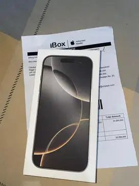 Iphone 16 Pro 256 GB Natural Titanium New Ibox