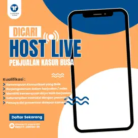 Loker Admin Host Live jam 15.30-24.00