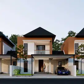 Dijual rumah siap bangun 2 lt dekat UII Jl. Kaliurang km 13 Legalitas