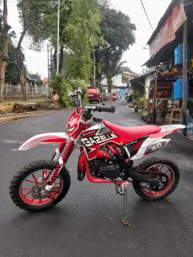 Motor mini cross trail bekas 50cc