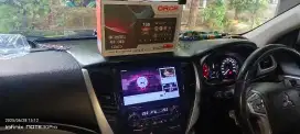 Pemasangan head unit android orca 9 inc ram 4/64 di Mitsubishi Pajero