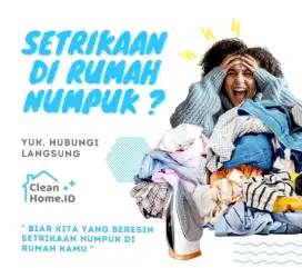 Jasa setrika pakaian