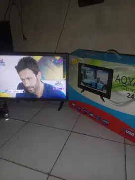 Tv led AOYAMA  masih baru pemakalan bru 3 blm