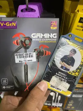 HEADSET GAMING VGEN VEP1-37|ATLANTIS DAHSYAT