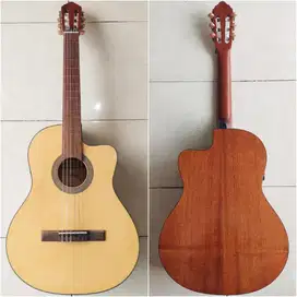 Gitar Klasik Akustik Elektrik Cort AC120CE OP Original CEC ACC11ME NAT