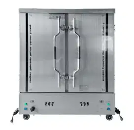Gas Rice Steamer 
Brand FOMAC Rsc-Gyr
24 tray
New

Note:Barang ready.