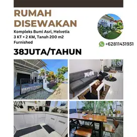 Disewakan Rumah : Full Furnished (Tinggal Bawa Baju)