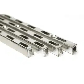 Tiang bracket stainless rak dinding total ada 15 pcs