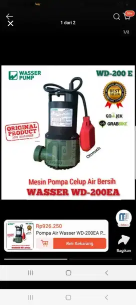 Mesin pompa celup